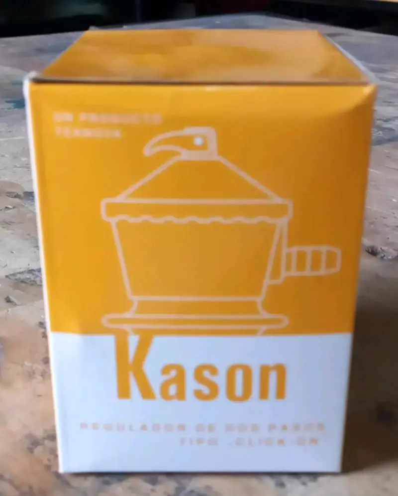 Regulador de Gas Kason Tipo Click-On - 2