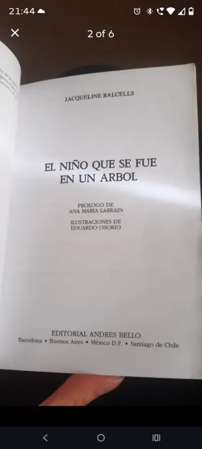 'El Niño Que Se Fue En Un Árbol' -  Jacqueline B. - miniatura 2