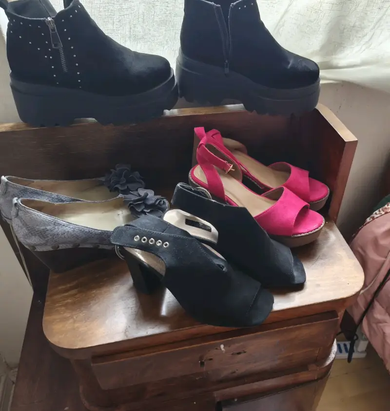 Lote de zapatos de mujer variados