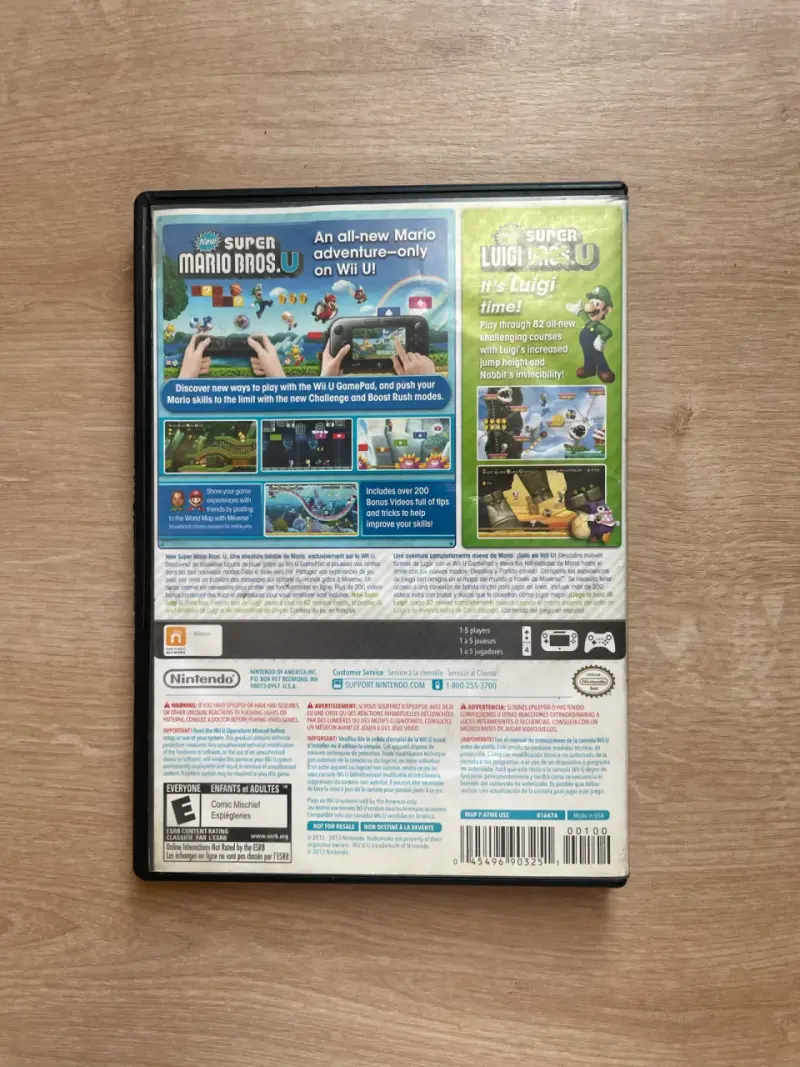 Juego New Super Mario Bros U para Wii U - 2