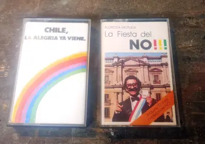 Cassettes Chile La Alegría Ya Viene y La Fiesta del NO - miniatura 1
