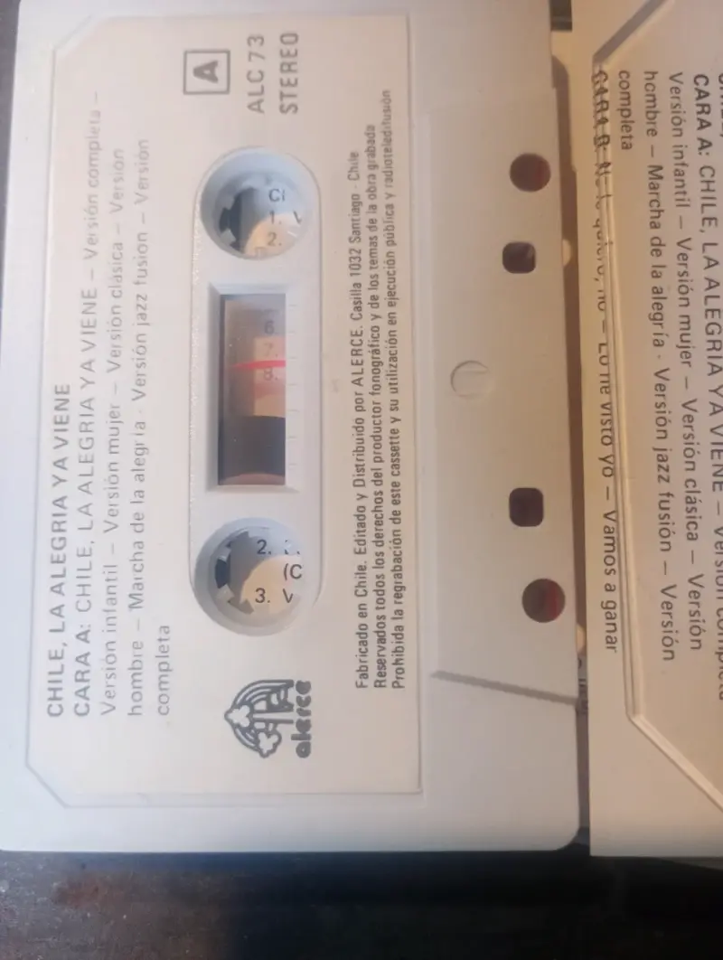 Cassettes Chile La Alegría Ya Viene y La Fiesta del NO - 5