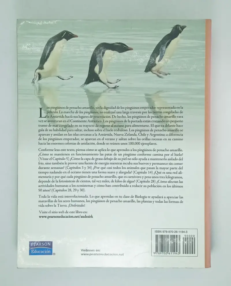 Libro Biología La Vida en la Tierra Octava Edición - 3