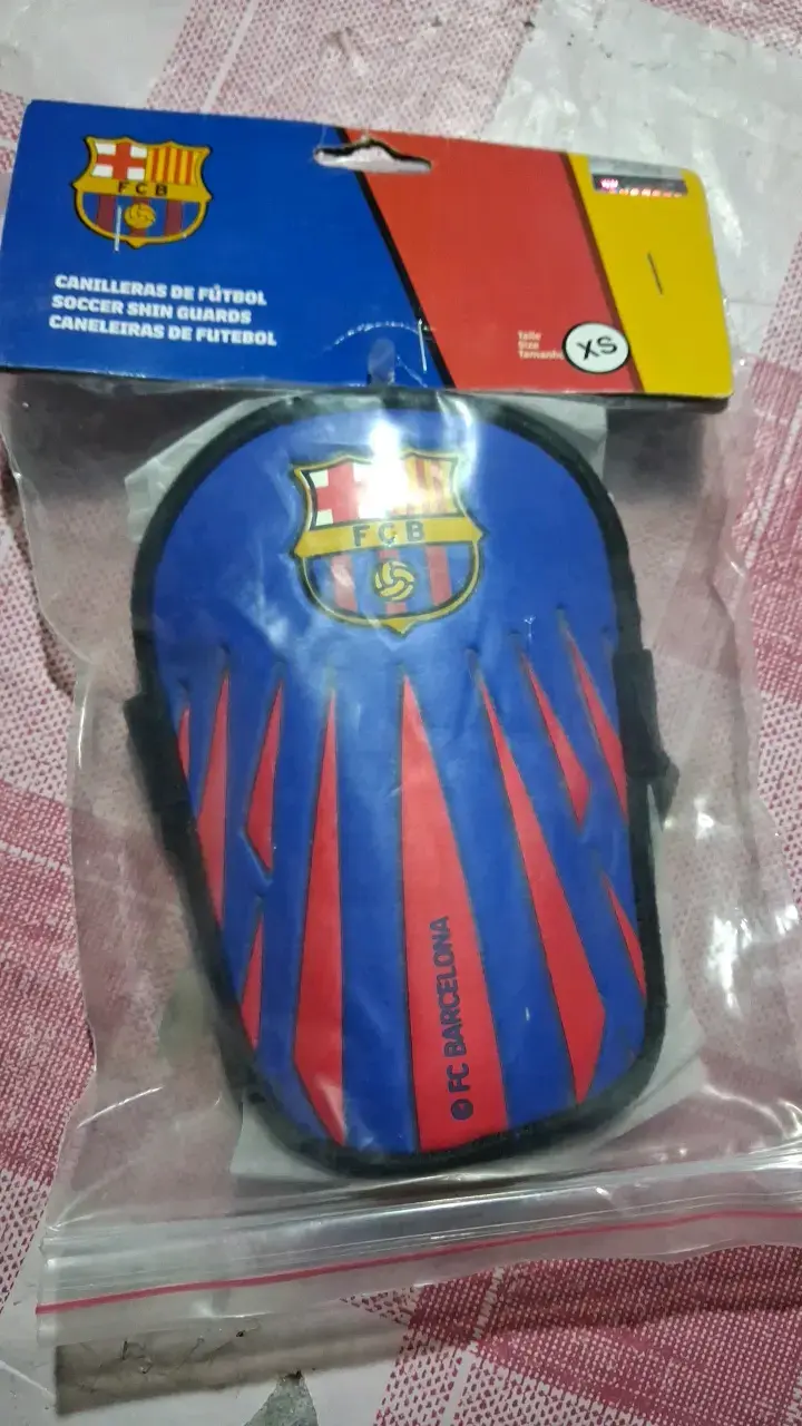 Canilleras de Fútbol FC Barcelona Talla XS