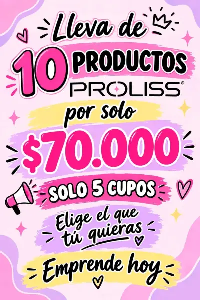 Pack de 10 Productos Capilares Proliss KRTN - miniatura 2