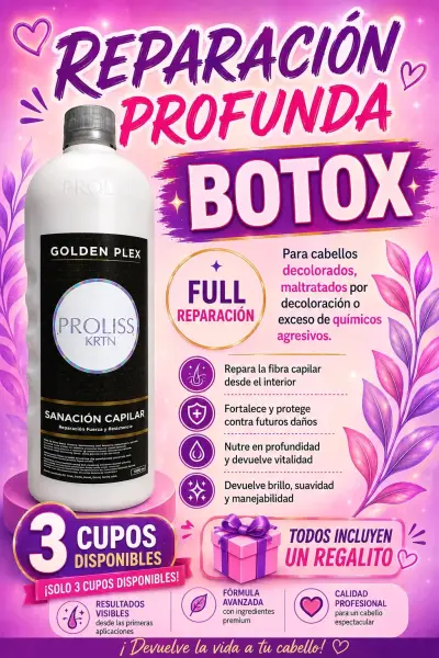 Pack de 10 Productos Capilares Proliss KRTN - miniatura 4