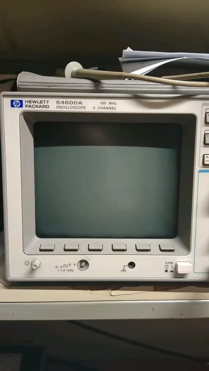 Osciloscopio Hewlett Packard 54600A 100 MHz