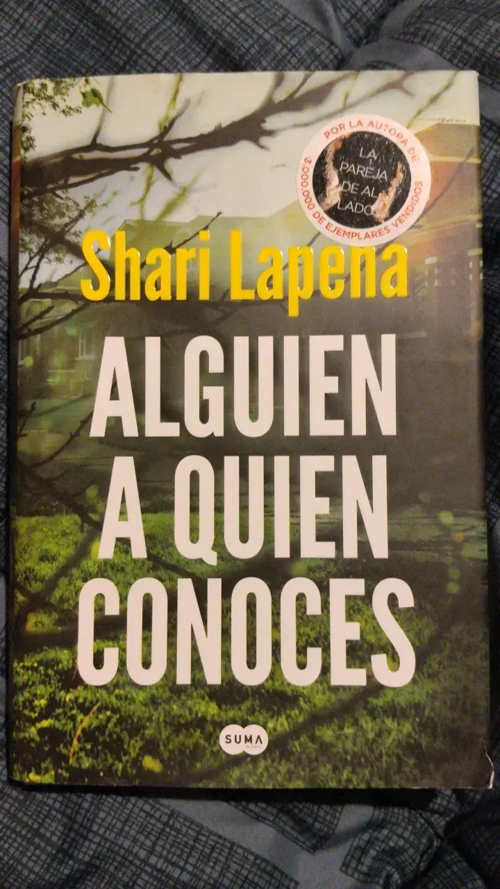 Libro 'Alguien a Quien Conoces' de Shari Lapena