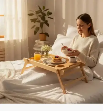 Mesa Desayunador de Madera Plegable - miniatura 5