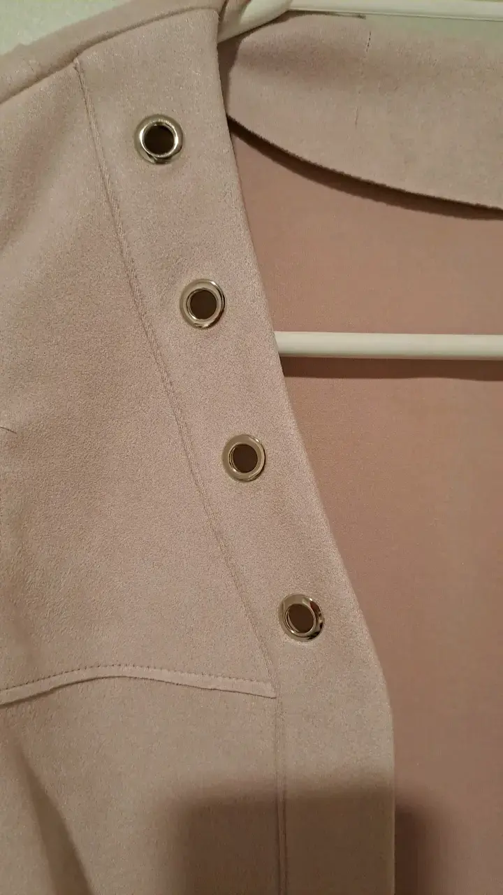Chaqueta Rosa con detalles metálicos Mia Griffe - 2