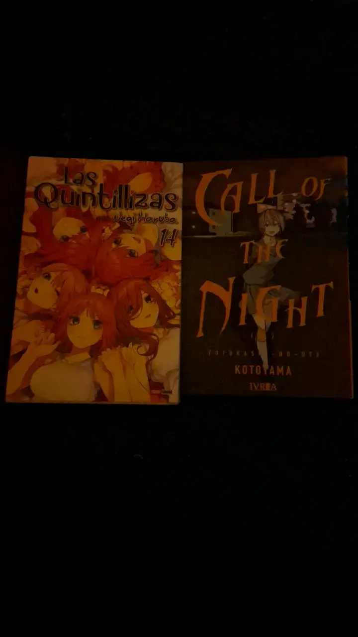 Mangas Las Quintillizas y Call of the Night - 1