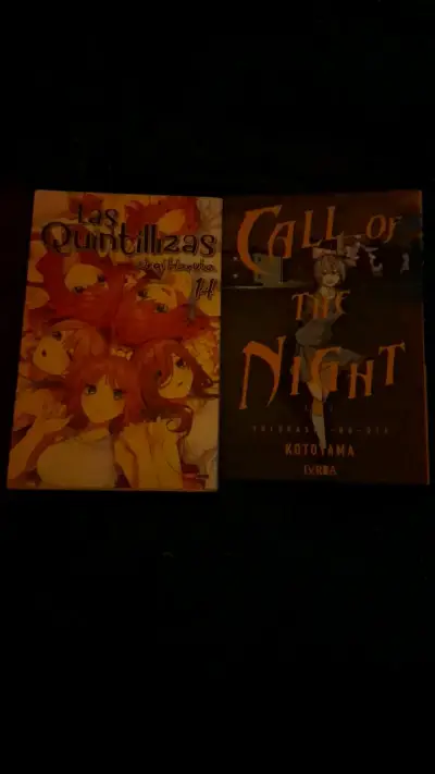 Mangas Las Quintillizas y Call of the Night - miniatura 1