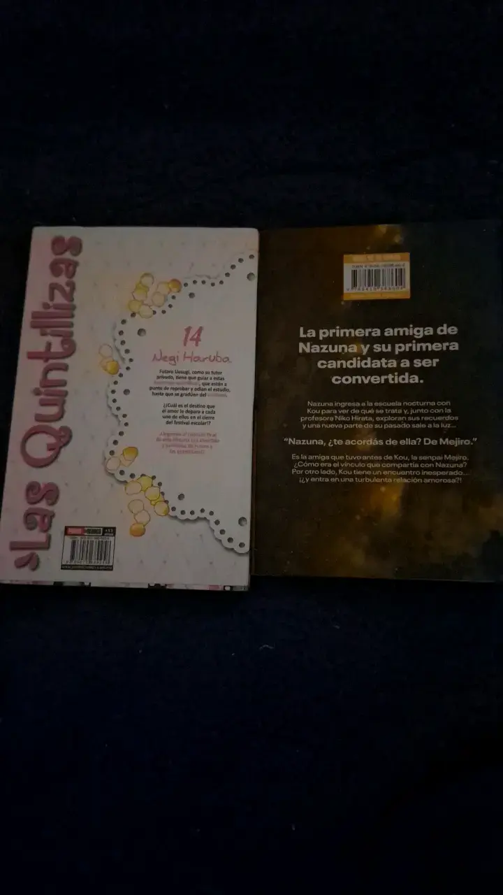 Mangas Las Quintillizas y Call of the Night - 2