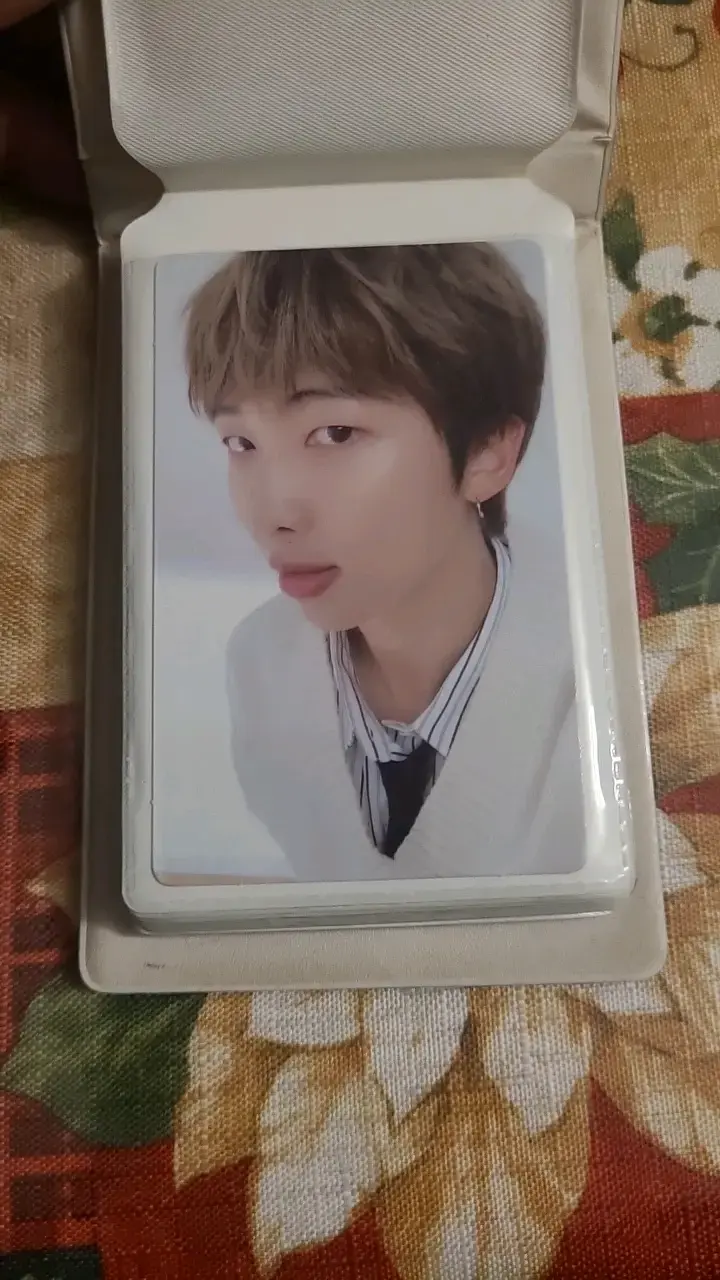 Tarjeta fotográfica de colección en funda