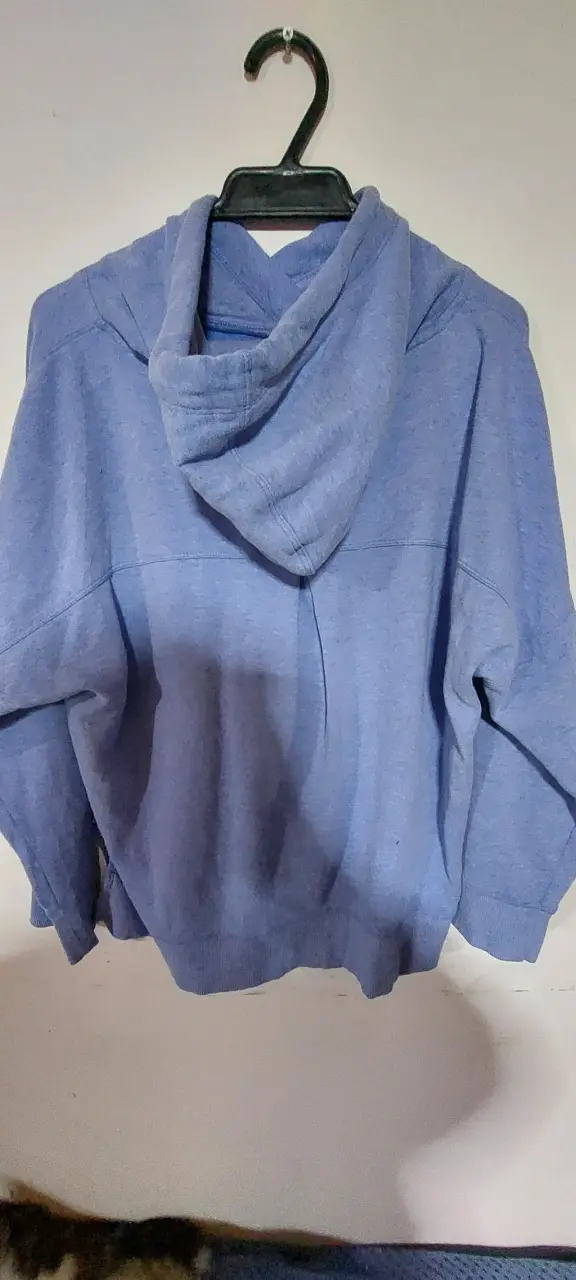 Polerón Calvin Klein lila con capucha - 2