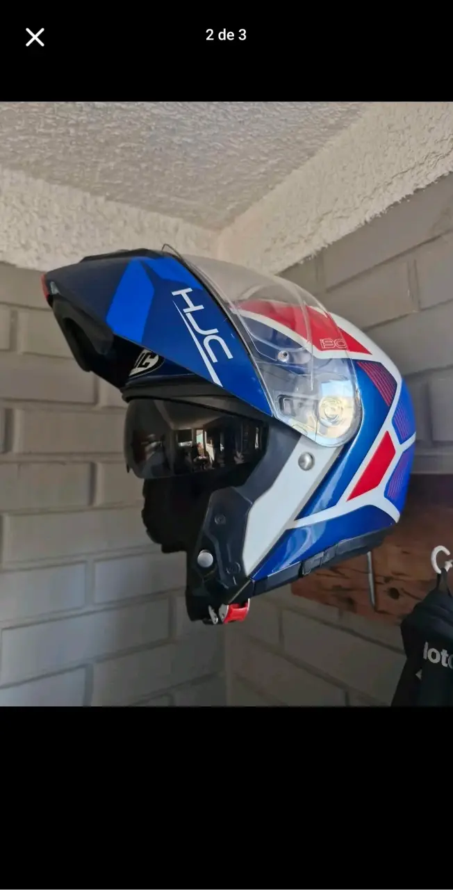 Casco de moto HJC i90 abatible - 1