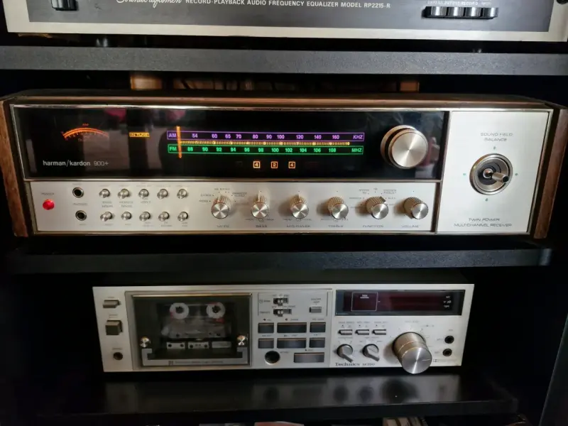 Receiver vintage Harman Kardon 900+ en buen estado - 6