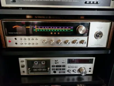 Receiver vintage Harman Kardon 900+ en buen estado - miniatura 6