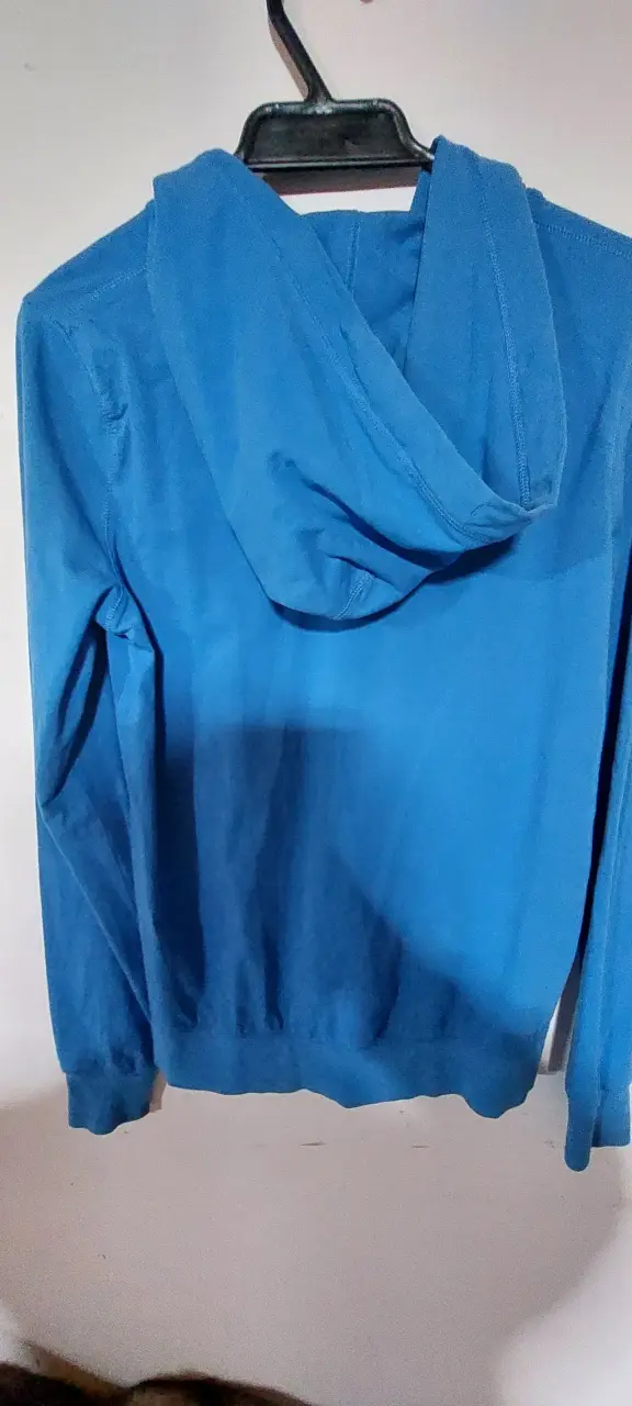 Polerón con capucha azul Nike para hombre - 2