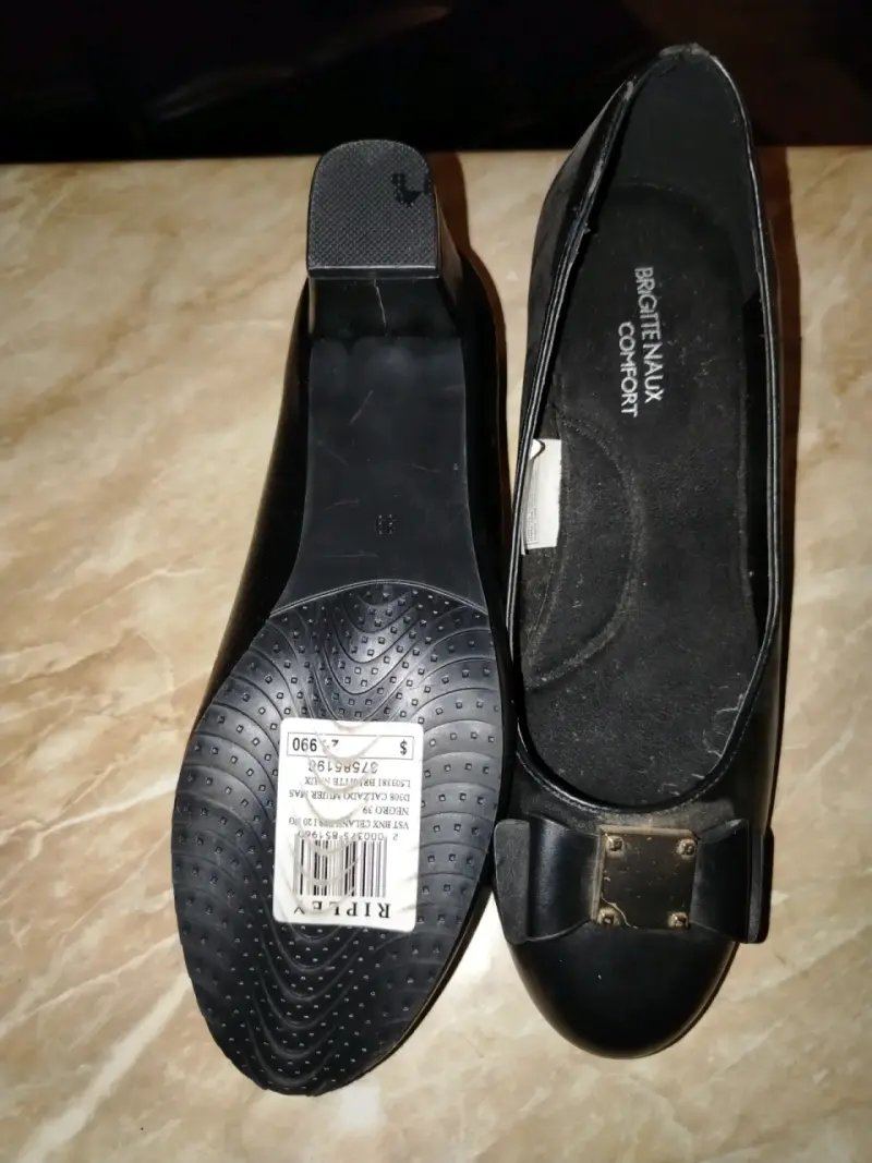Zapatos de Tacón Negro Brigitte Naux Comfort - 1