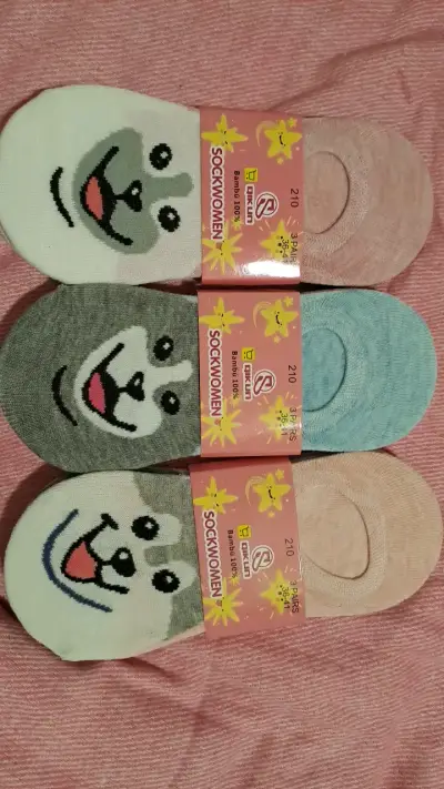 3 Pack de Calcetines Bambú para Mujer con Diseño - miniatura 1