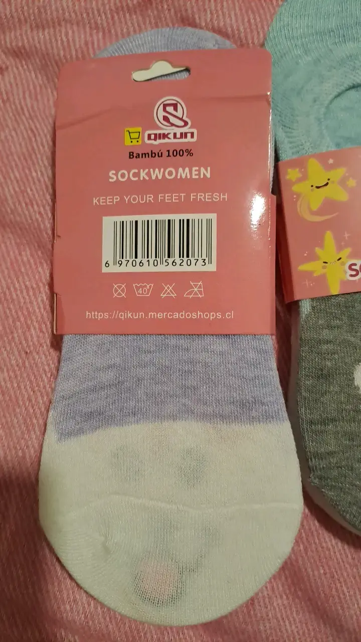 3 Pack de Calcetines Bambú para Mujer con Diseño - 3