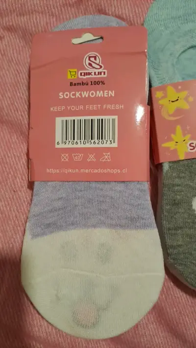 3 Pack de Calcetines Bambú para Mujer con Diseño - miniatura 3