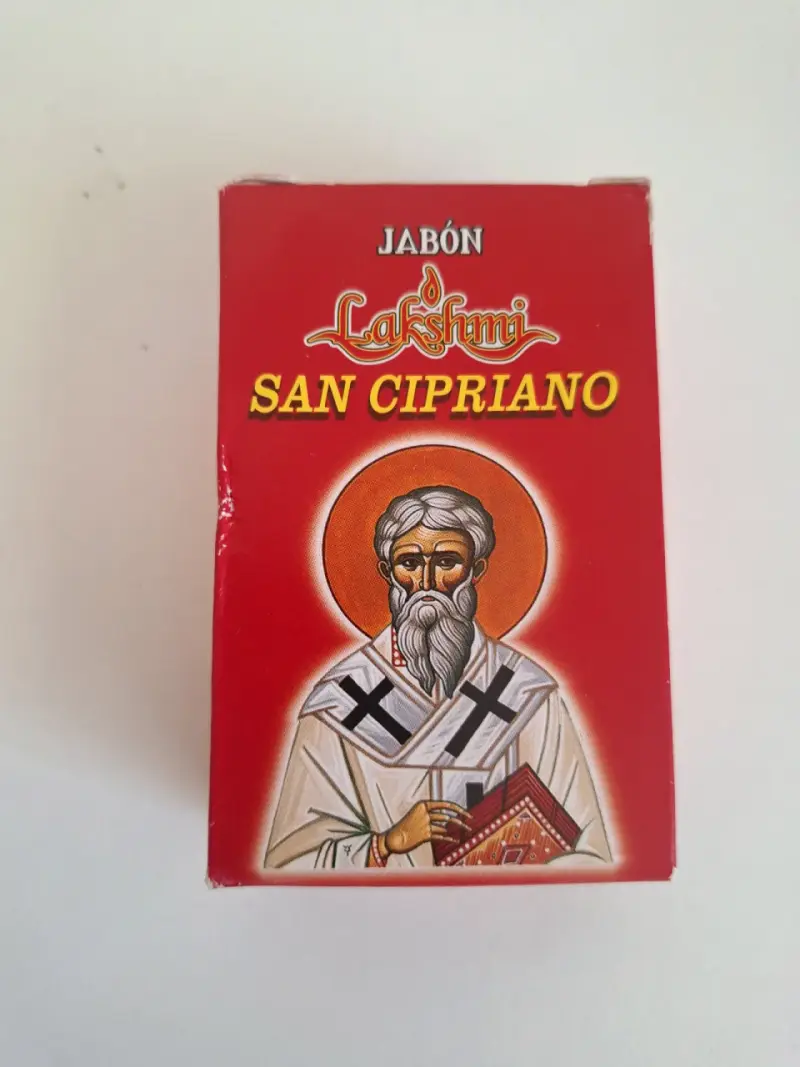 Jabón Lakshmi San Cipriano para buena suerte - 1