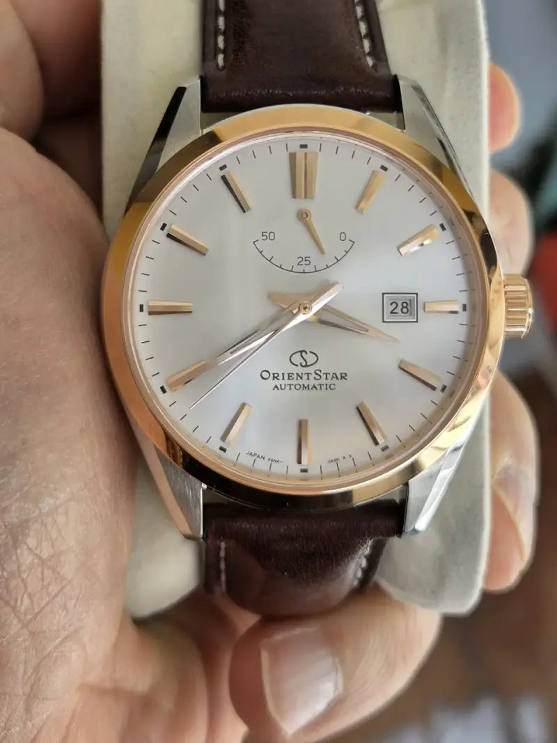 Reloj Orient Star Automático con Correa de Cuero - 1