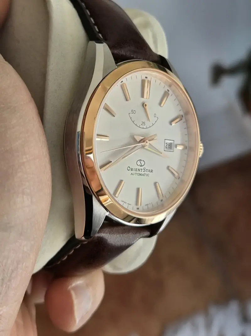 Reloj Orient Star Automático con Correa de Cuero - 4