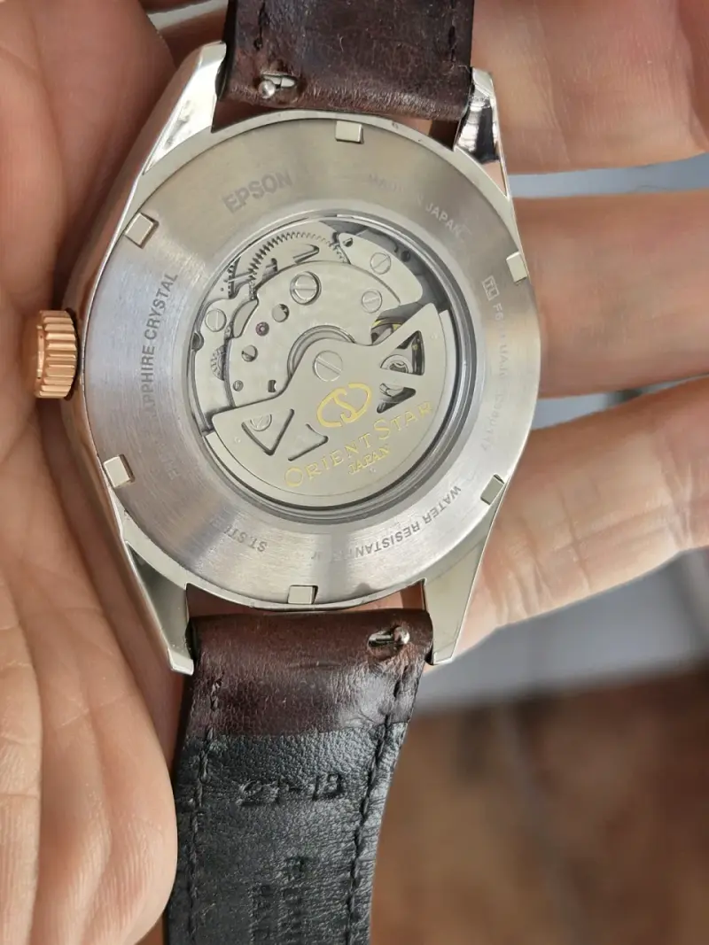 Reloj Orient Star Automático con Correa de Cuero - 5