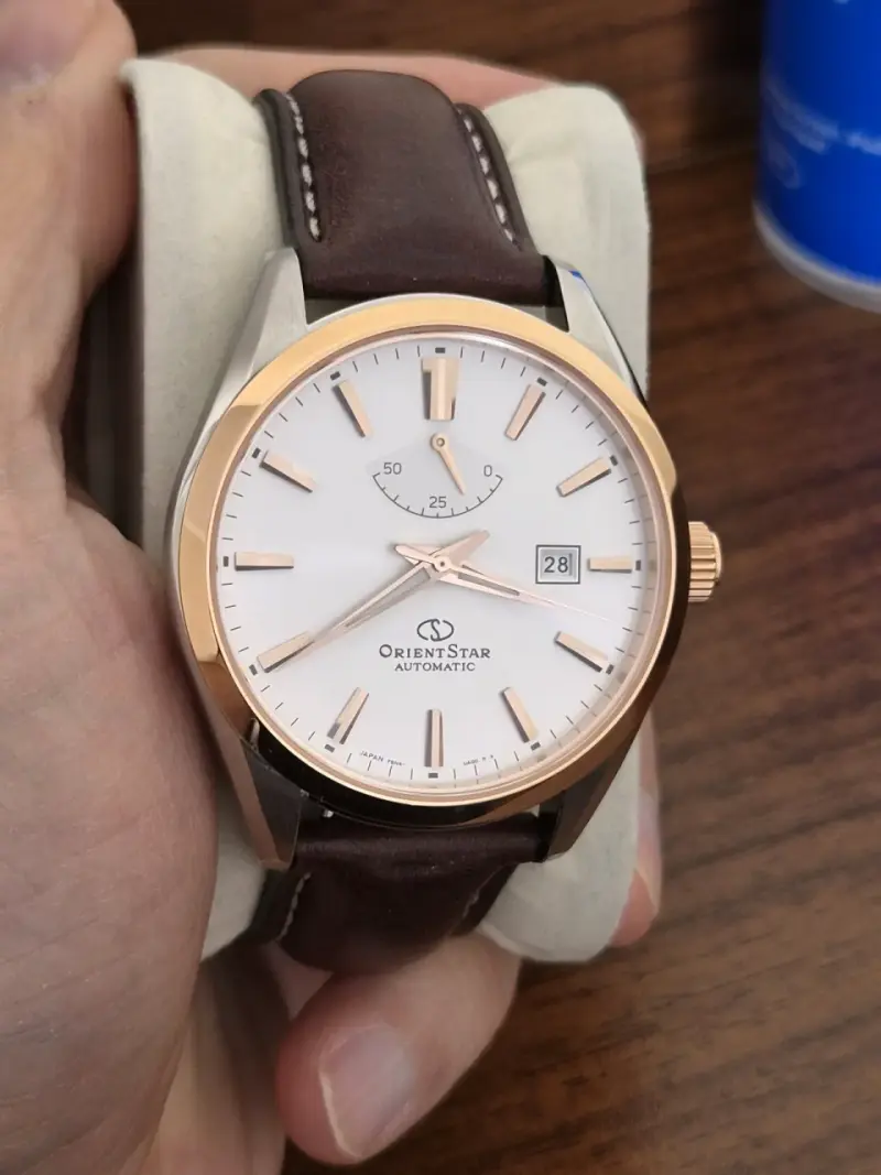 Reloj Orient Star Automático con Correa de Cuero - 6