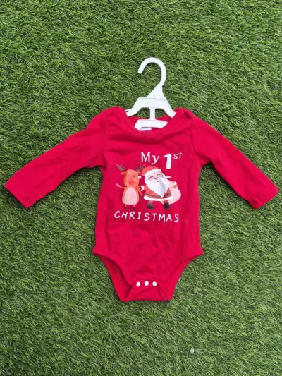 Pijama  navideño para bebé 'My 1st Christmas' - miniatura 3