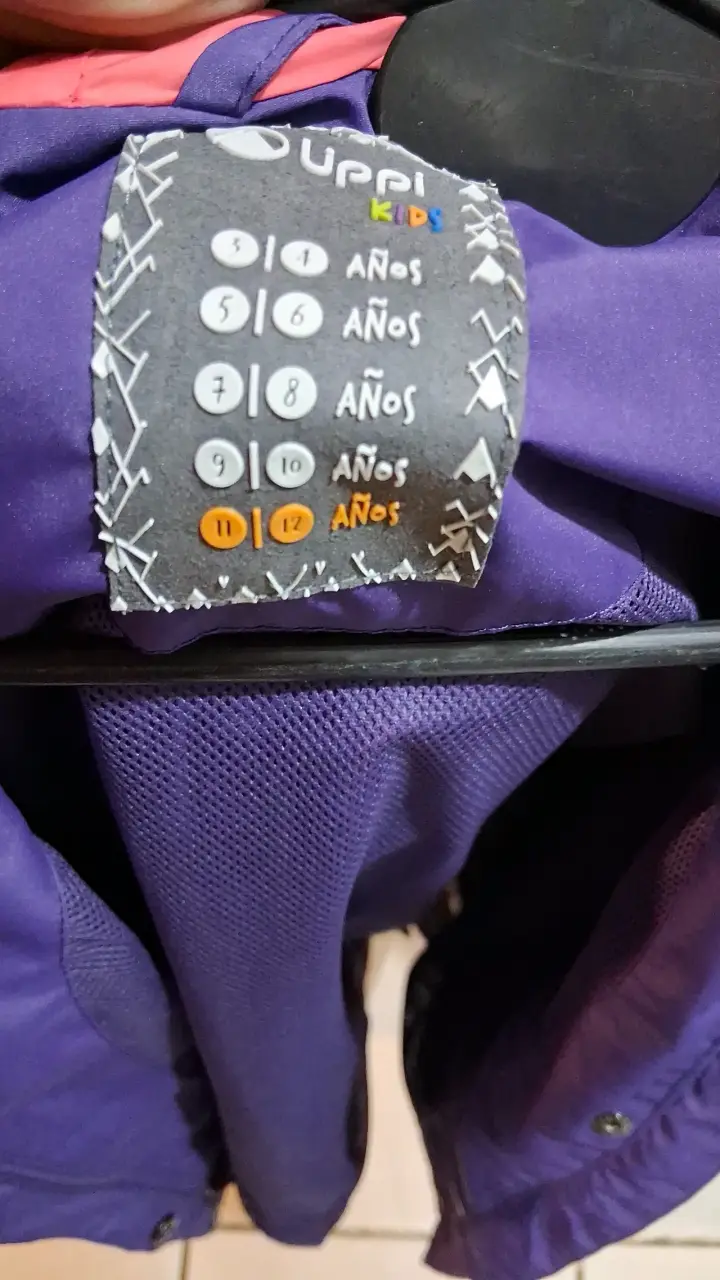 Chaqueta impermeable cortaviento para niños Uppii - 3