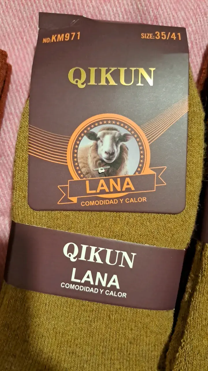 Calcetines de lana Qikun para mujer - 3
