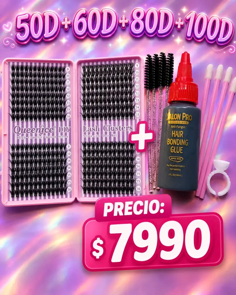 Uñas postizas Flamenco con adhesivo duradero - 2