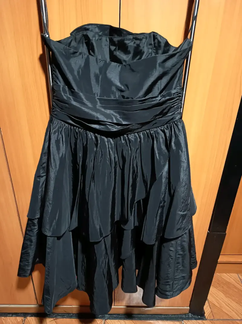 Vestido de fiesta negro elegante - 2