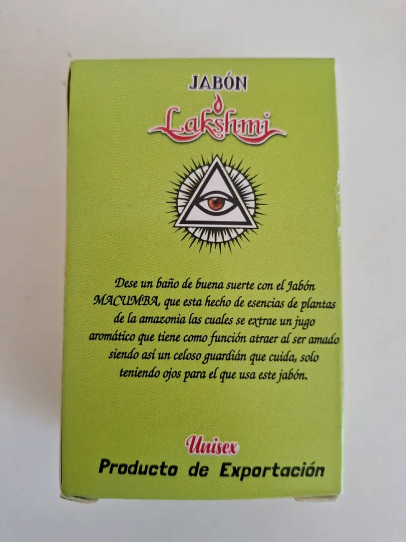 Jabón Lakshmi Macumba con Esencias de Plantas - 3