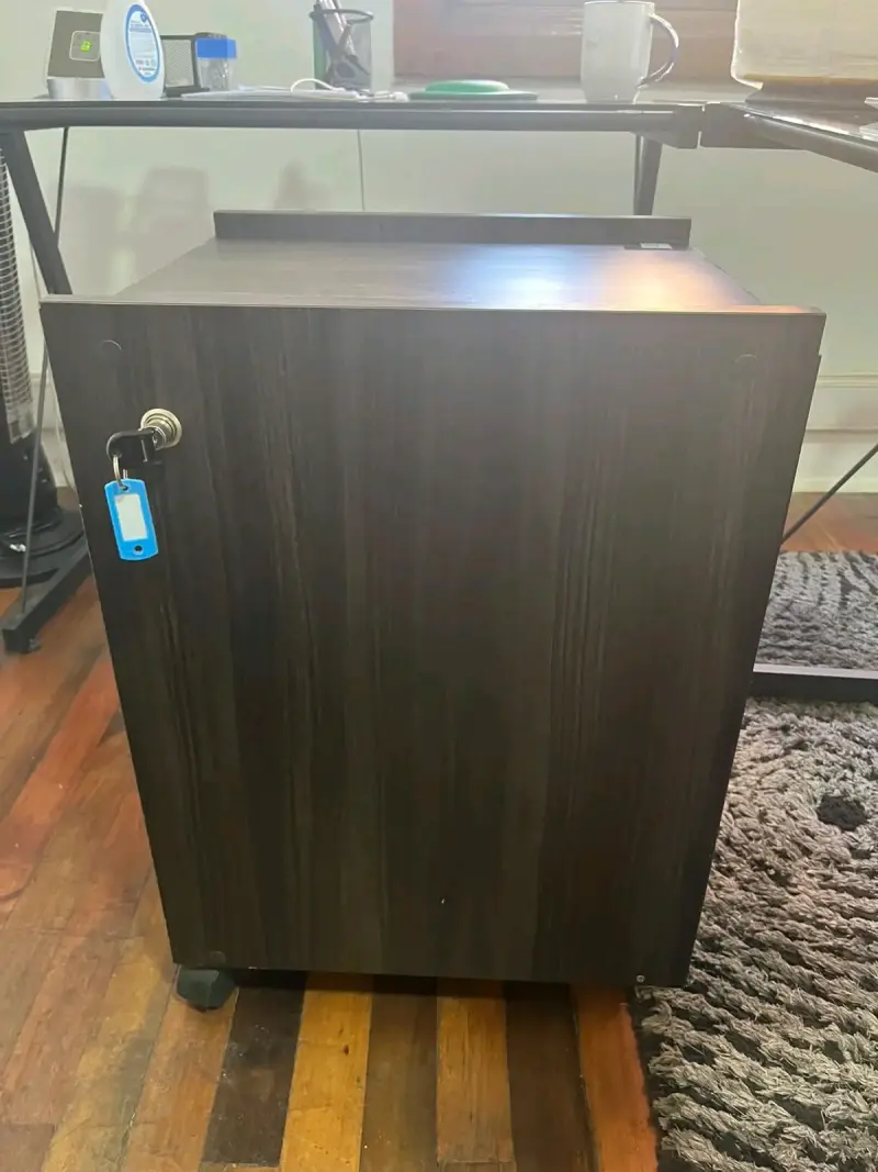 6 Cajoneras de Oficina con Ruedas y Llave - 4