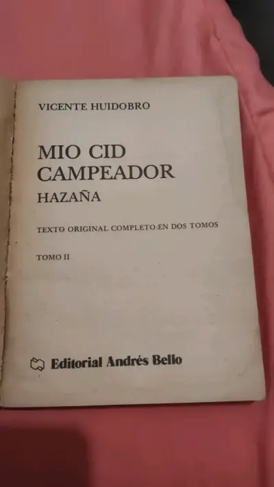 Libro Mio Cid Campeador Hazaña Tomo II - miniatura 3