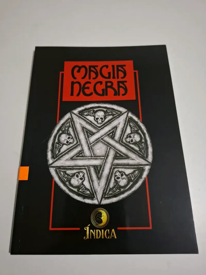Libro Magia Negra Indica con Hechizos - 1