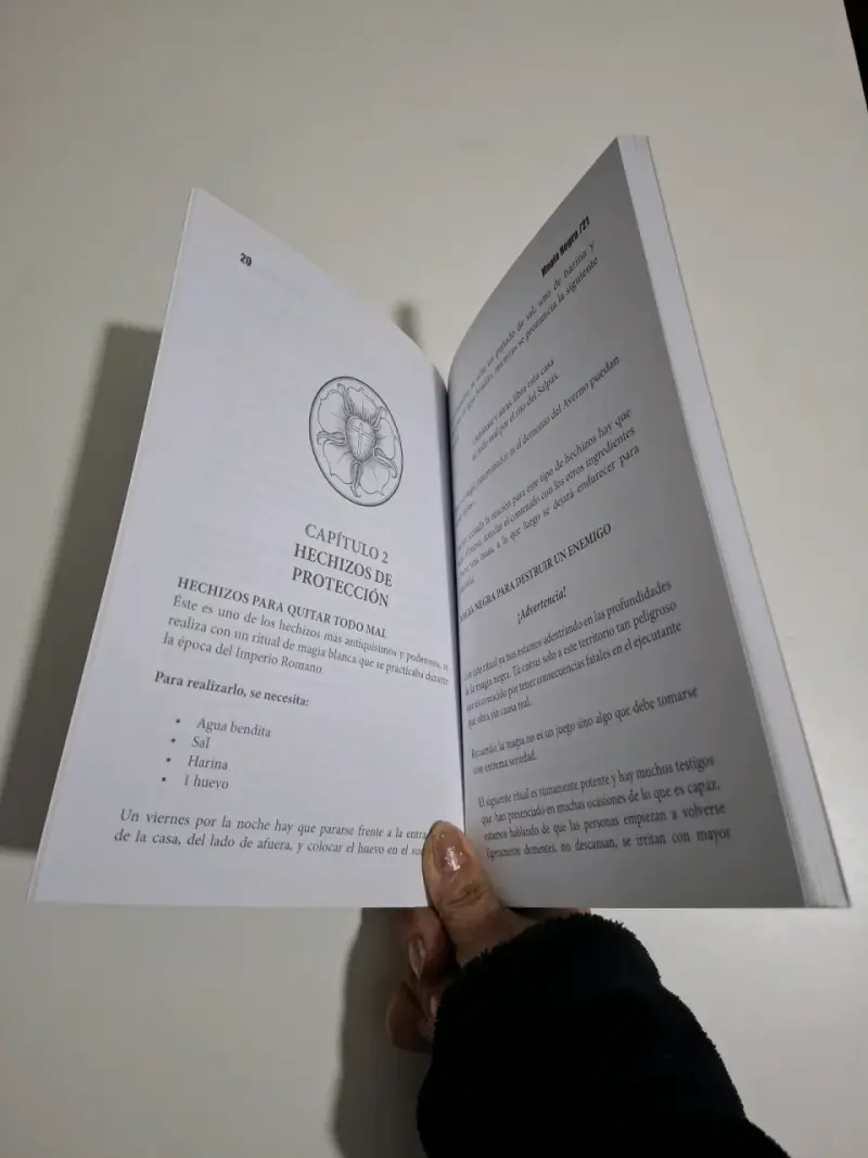 Libro Magia Negra Indica con Hechizos - 4