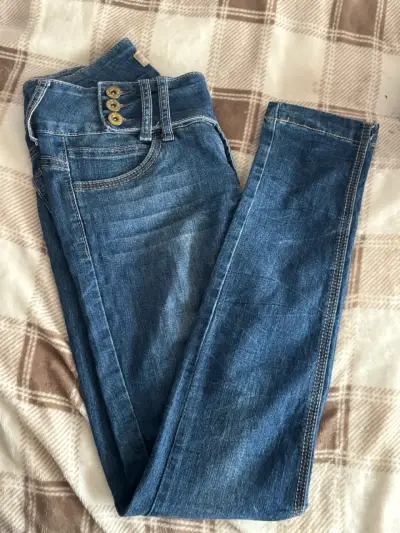 Jeans pitillo azul Sybilla talla 36 - miniatura 1