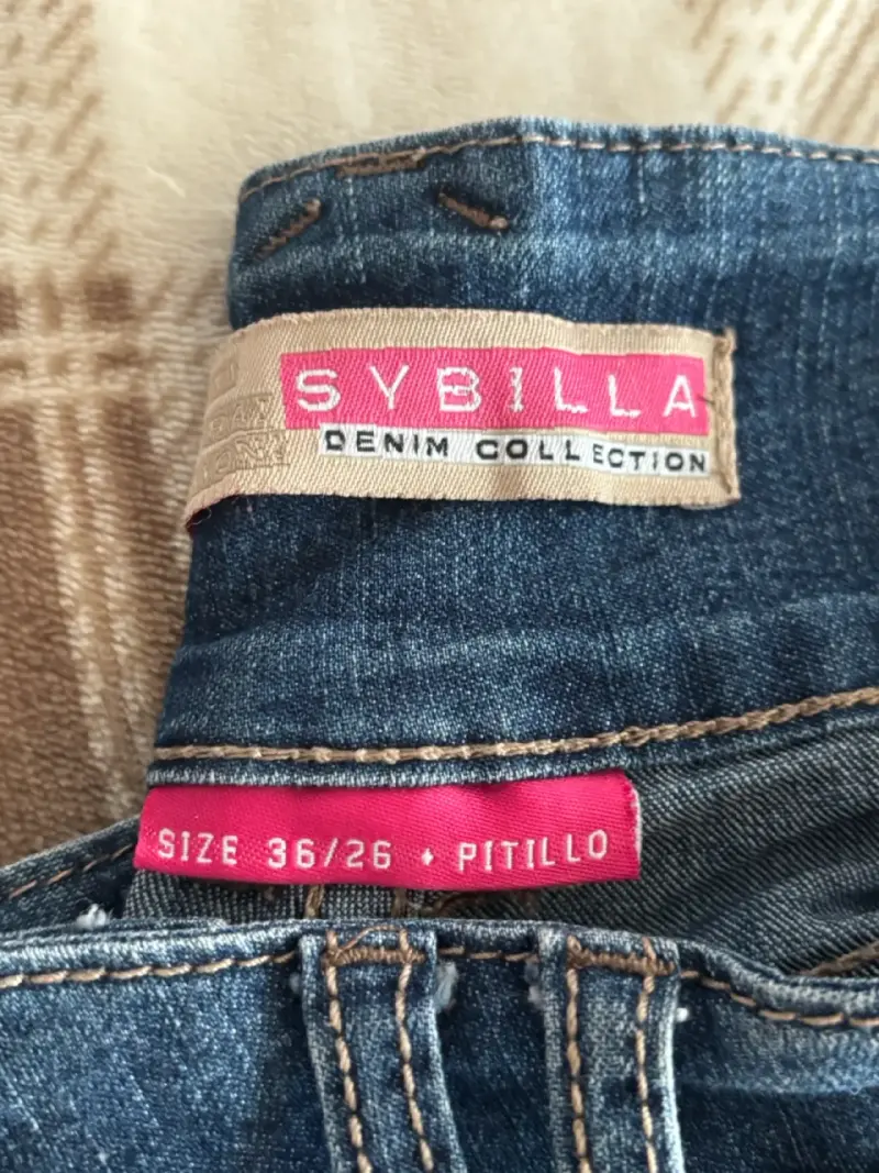Jeans pitillo azul Sybilla talla 36 - 2