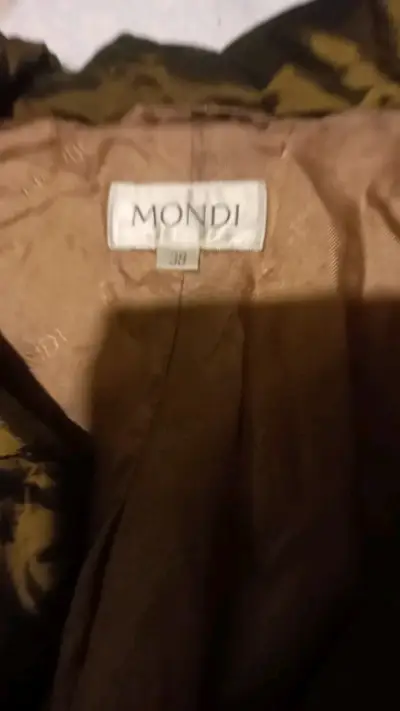Chaqueta acolchada verde Mondi talla 38 - miniatura 1