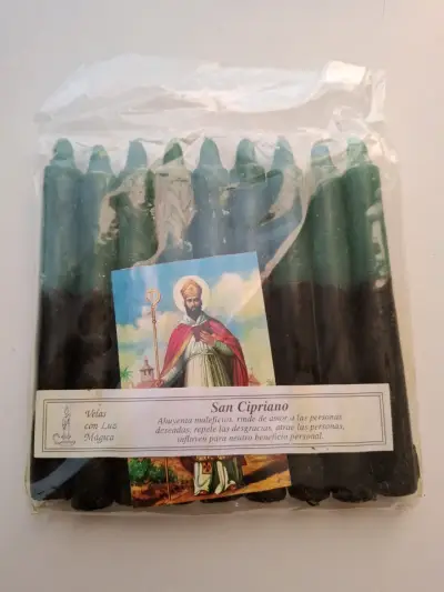 Velas San Cipriano 9u  con Luz Mágica - miniatura 2
