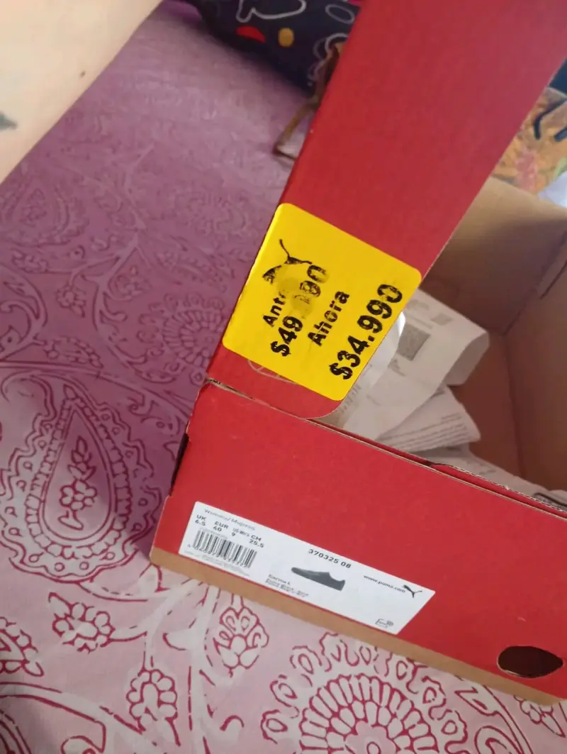 Zapatillas negras Puma para mujer - 6