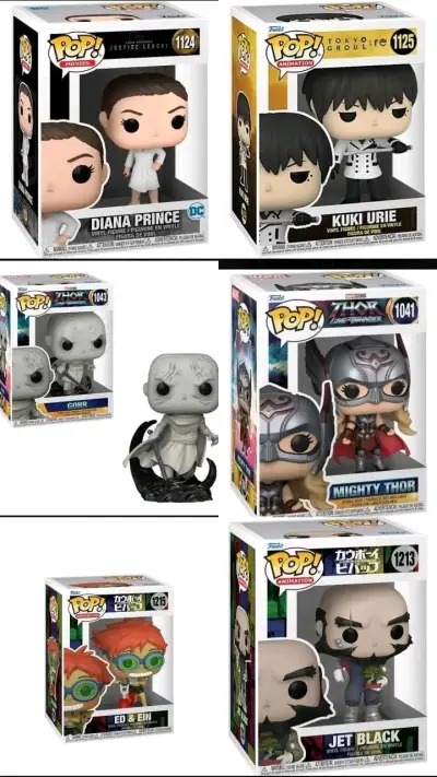 Set de Figuras Funko Pop de Marvel y Más - miniatura 4