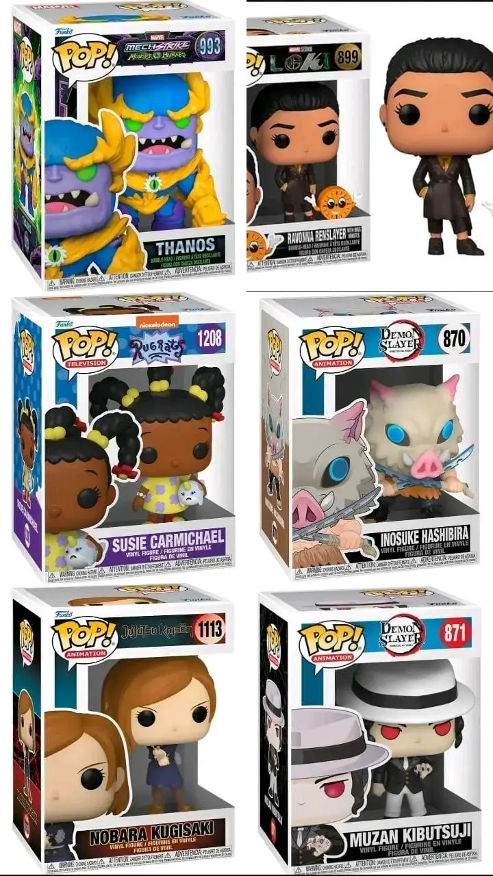 Set de Figuras Funko Pop de Marvel y Más - 5