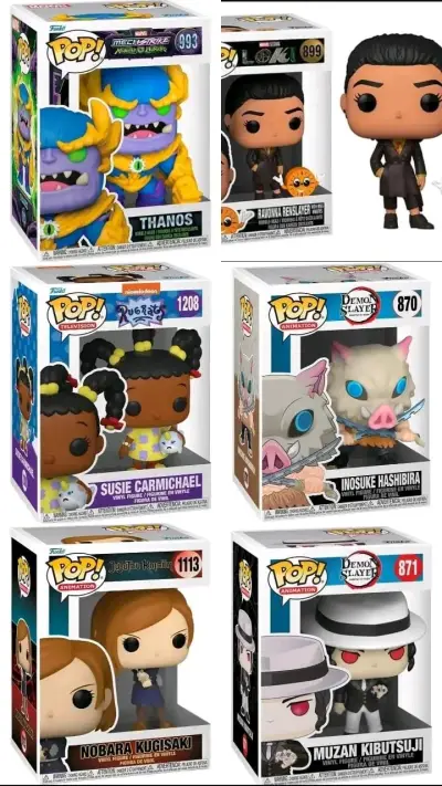 Set de Figuras Funko Pop de Marvel y Más - miniatura 5